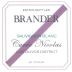 Brander Cuvee Nicolas 2021 Front Label
