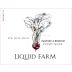 Liquid Farm Sanford and Benedict Vineyard Pinot Noir 2018 Front Label
