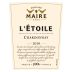 Domaine Henri Maire L'Etoile Chardonnay 2018 Front Label