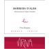 Virna Borgogno Barbera d'Alba 2019 Front Label