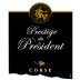Union de Vignerons de l'Ile de Beaute Vin de Corse Prestige du President Rouge 2016 Front Label