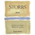 Storrs Santa Cruz Mountains Pinot Noir 2019 Front Label