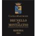 Castelli Martinozzi Brunello di Montalcino Riserva 2016 Front Label