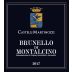 Castelli Martinozzi Brunello di Montalcino 2017 Front Label