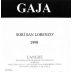 Gaja Sori San Lorenzo 1998 Front Label