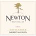 Newton Unfiltered Cabernet Sauvignon 2015 Front Label