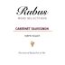 Rubus Napa Valley Cabernet Sauvignon 2018 Front Label