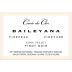 Baileyana Firebreak Vineyard Cuvee du Clos Pinot Noir 2010 Front Label