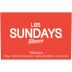 Los Sundays Tequila Blanco Front Label