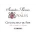 Chateau de Nalys Saintes Pierres de Nalys Chateauneuf-du-Pape 2017 Front Label