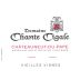 Domaine Chante Cigale Chateauneuf-du-Pape Vieilles Vignes 2016 Front Label