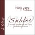 Notre Dame des Pallieres Cotes du Rhone Villages Sablet L'Olivet 2019 Front Label