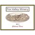 Fox Valley Winery Cabernet Franc 2011 Front Label
