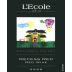 L'Ecole 41 Recess Red 2009 Front Label
