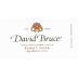 David Bruce Santa Maria Valley Pinot Noir 2009 Front Label