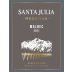 Santa Julia Reserva Malbec 2021 Front Label