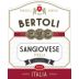 Bertoli Sangiovese 2016 Front Label
