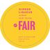 Fair Ginger Liqueur (700ML) Front Label