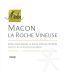 Domaine Olivier Merlin Macon La Roche Vineuse 2018 Front Label