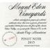 Mount Eden Vineyards Estate Pinot Noir (1.5 Liter Magnum) 2015 Front Label