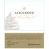 Altocedro La Consulta Select 2018 Front Label