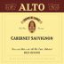 Alto Wine Estate Cabernet Sauvignon 2012 Front Label