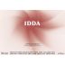 IDDA Etna Rosso 2023 Front Label