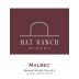 Hat Ranch Winery Malbec 2012 Front Label