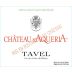 Chateau D'Aqueria Tavel Rose 2020 Front Label