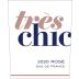 Tres Chic Rose 2020 Front Label