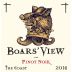 Schrader Boars' View Pinot Noir 2016 Front Label