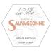 Chateau La Sauvageonne La Villa Rose 2015 Front Label