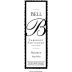 Bell Wine Cellars Reserve Cabernet Sauvignon 2017 Front Label
