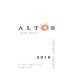 Altvs Cabernet Sauvignon 2016 Front Label