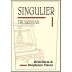 Benedicte et Stephane Tissot Singulier Trousseau 2023 Front Label