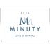 Chateau Minuty M Rose 2022 Front Label