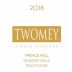 Twomey Prince Hill Vineyard Pinot Noir 2018 Front Label