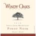 Windy Oaks Diane's Block Estate Pinot Noir 2016 Front Label