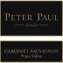 Peter Paul Cabernet Sauvignon 2017 Front Label
