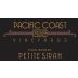Pacific Coast Vineyards Petite Sirah 2012 Front Label