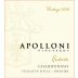 Apolloni Vineyards Estate Chardonnay 2020 Front Label