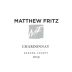 Matthew Fritz Sonoma County Chardonnay 2019 Front Label