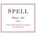 Spell Estate Terra de Promissio Vineyard Pinot Noir 2012 Front Label