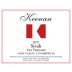 Keenan Syrah 2021 Front Label