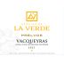 Domaine de la Verde Vacqueyras Prelude 2021 Front Label