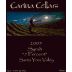 Carina Cellars 7 Percent Syrah 2005 Front Label