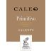 Caleo Primitivo 2016 Front Label