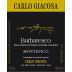 Carlo Giacosa Barbaresco Montefico 2020 Front Label