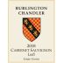 Burlington Chandler Estate Cabernet Sauvignon 2018 Front Label