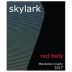 Skylark Red Belly 2017 Front Label